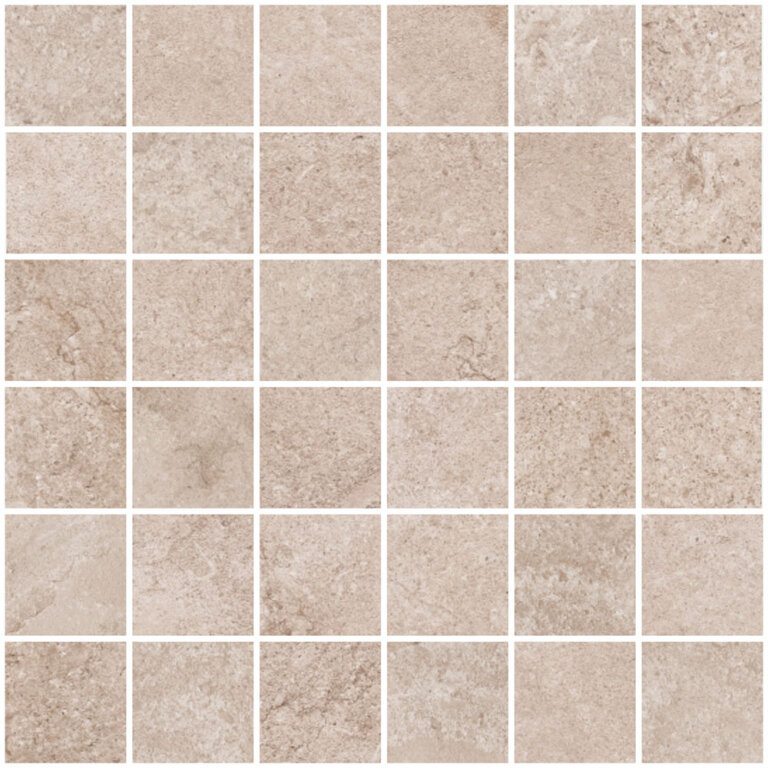 Tigris Sand Porcelain 2"x2" / 5x5 cm. Mosaics Montecera Natural Stone, Porcelain & Ceramic Tiles